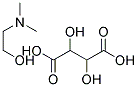 DL-Dimethylaminoethanol Bitartrate Struktur