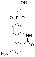 4-Amino-3'-[(2-hydroxyethyl)sulfonyl]-benzanilide Struktur