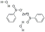 Dibenzenesulfinic acid, zinc salt, dihydrate Struktur