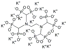 Ethylenediaminetetra(methylene phosphonic acid), potassium salt Struktur