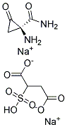 Sulfosuccinic acid, alkanolamide ester, disodium salt Struktur