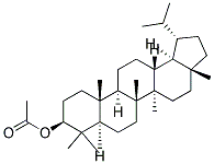 3B-ACETOXYLUPANE Struktur