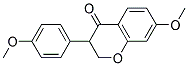 7-METHOXY-3-(P-METHOXYPHENYL)-4-CHROMANONE Struktur