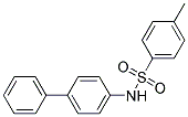 N-(4-BIPHENYLYL)-P-TOLUENESULFONAMIDE Struktur