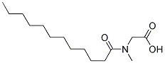 N-LAUROYL-N-METHYLGLYCINE Struktur