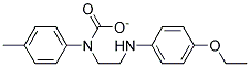 P-TOLYL(2-(P-PHENETIDINO)ETHYL)CARBAMATE Struktur