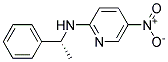 R-(+)-N-(A-METHYLBENZYL)-5-NITRO-2-PYRIDINAMINE Struktur