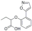 Ethyl(2-Isoxazol-5-ylphenoxy)acetate Struktur