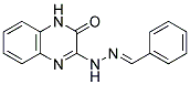 (E)-3-(2-Benzylidenehydrazinyl)quinoxalin-2(1H)-one Struktur