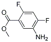 METHYL 5-AMINO-2,4-DIFLUOROBENZOATE
 Struktur