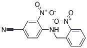 3-Nitro-4-(2-nitro-benzylamino)-benzonitrile Struktur