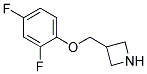 3-(2,4-Difluoro-phenoxymethyl)-azetidine Struktur