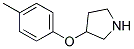 3-p-Tolyloxy-pyrrolidine Struktur