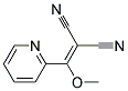 [methoxy(pyridin-2-yl)methylidene]propanedinitrile Struktur