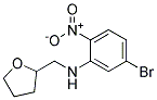 (5-Bromo-2-nitro-phenyl)-(tetrahydro-furan-2-ylmethyl)-amine Struktur