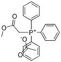 CARBMETHOXYMETHYL TRIPHENYL PHOSPHONIUM ACETATE Struktur