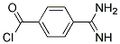 4-AMIDINOBENZOYL CHLORIDE Struktur