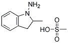 N-AMINO-2-METHYLINDOLINE MESYLATE Struktur