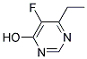 6-Ethyl-5-Fluoro Pyrimidine-4-ol Struktur