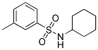 N-Cyclohexyl-o,p-toluenesulfonamide Struktur