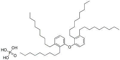 Dinonylphenol, ethoxylated and phosphated Struktur