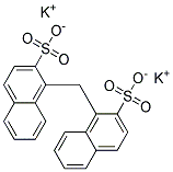 Methylenebis(2-naphthalenesulfonic acid), potassium salt Struktur