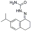 7-ISOPROPYL-3,4-DIHYDRO-1(2H)-NAPHTHALENONESEMICARBAZONE Struktur