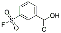 M-(FLUOROSULFONYL)BENZOICACID Struktur