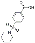 P-(PIPERIDINOSULFONYL)BENZOICACID Struktur