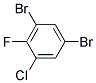 3,5-Dibromo-2-fluorochlorobenzene Struktur