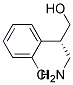 (S)-3-(2-CHLOROPHENYL)-BETA-ALANINOL
 Struktur