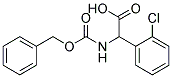 {[(benzyloxy)carbonyl]amino}(2-chlorophenyl)acetic acid Struktur