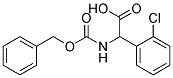 (2R)-{[(benzyloxy)carbonyl]amino}(2-chlorophenyl)ethanoic acid Struktur