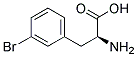 (2S)-2-amino-3-(3-bromophenyl)propanoic acid Struktur