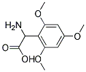 amino(2,4,6-trimethoxyphenyl)acetic acid Struktur