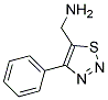 5-(AMINOMETHYL)-4-PHENYL-1,2,3-THIADIAZOLE Struktur