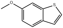 6-Methoxybenzo(b)thiophene Struktur