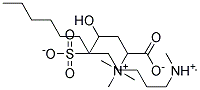 n-Dodecyl dimethylammonium (2-hydroxy-3-sulfopropyl) betaine Struktur