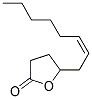 cis-6-Dodecen-4-olide Struktur