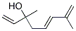 (E)-3,7-Dimethyl-1,5,7-octarien-3-ol Struktur