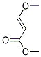 Methyl-3-methoxy acrylic acid Struktur