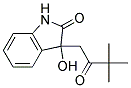 3-(3,3-DIMETHYL-2-OXOBUTYL)-3-HYDROXY-2-INDOLINONE Struktur