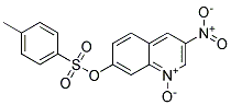 3-NITRO-7-(TOSYLOXY)QUINOLINE1-OXIDE Struktur