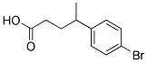 4-(P-BROMOPHENYL)VALERICACID Struktur