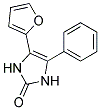 4-(2-FURYL)-5-PHENYL-4-IMIDAZOLIN-2-ONE Struktur