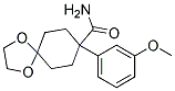 8-(M-METHOXYPHENYL)-1,4-DIOXASPIRO(4.5)DECANE-8-CARBOXAMIDE Struktur