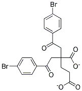 BIS(4-BROMOPHENACYL)GLUTARATE Struktur