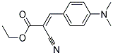 ETHYL(E)-A-CYANO-4-(DIMETHYLAMINO)CINNAMATE Struktur