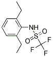 N-(2,6-DIETHYLPHENYL)-1,1,1-TRIFLUOROMETHANESULFONAMIDE Struktur