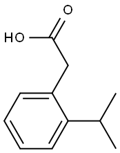 O-ISOPROPYLPHENYLACETATE Struktur